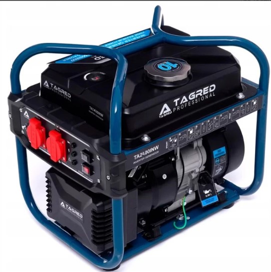 Генератор бензиновий TAGRED 1 фаза (220В), 1,8кВт, (TA2400INW)